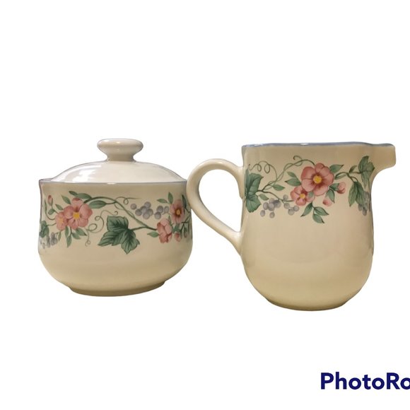 Mervyns Kensington Other - Vintage Ranmaru Mervyns Kensington Sugar and Cream Dish 4940